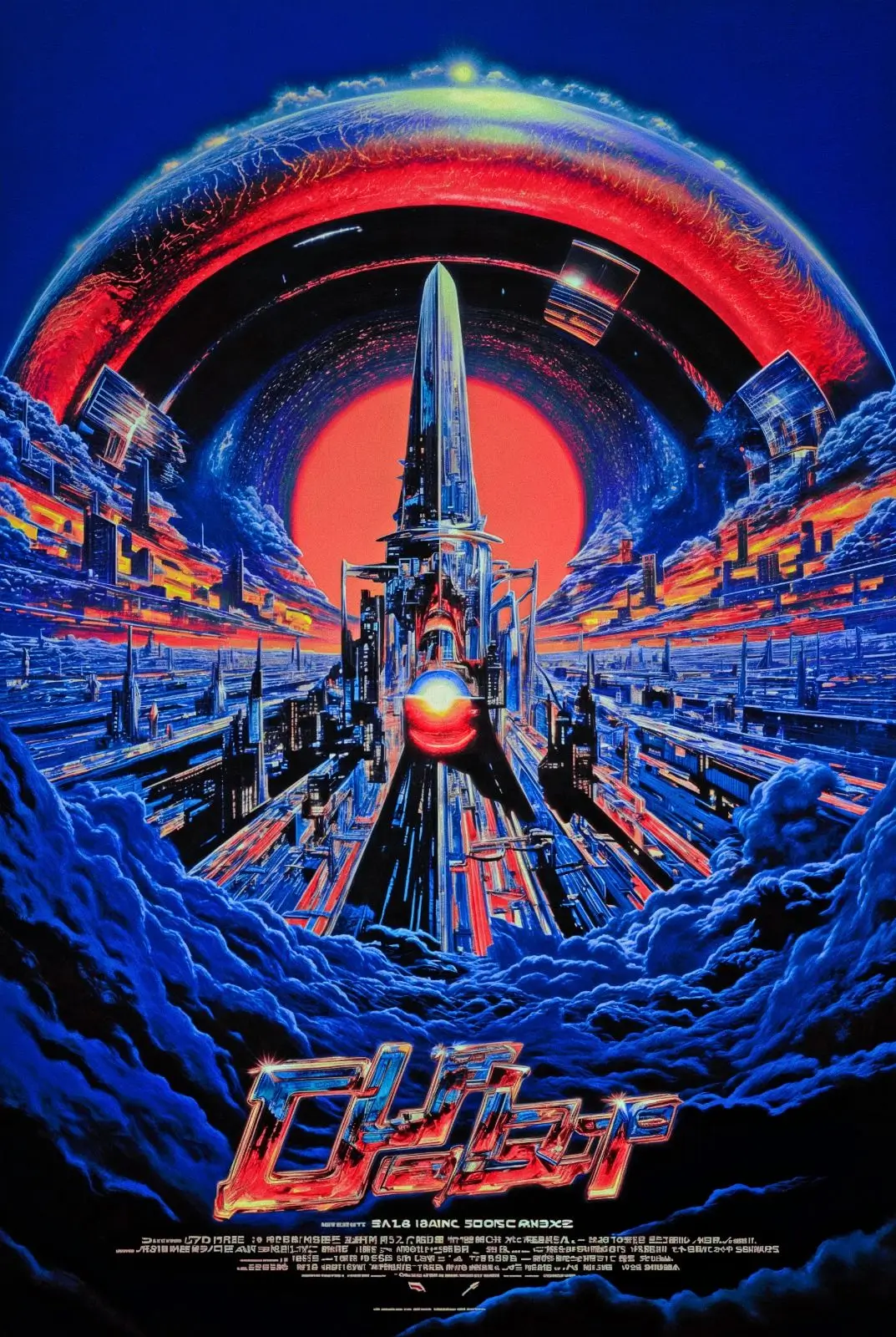 Sci-Fi Poster by Flux 2 Pro