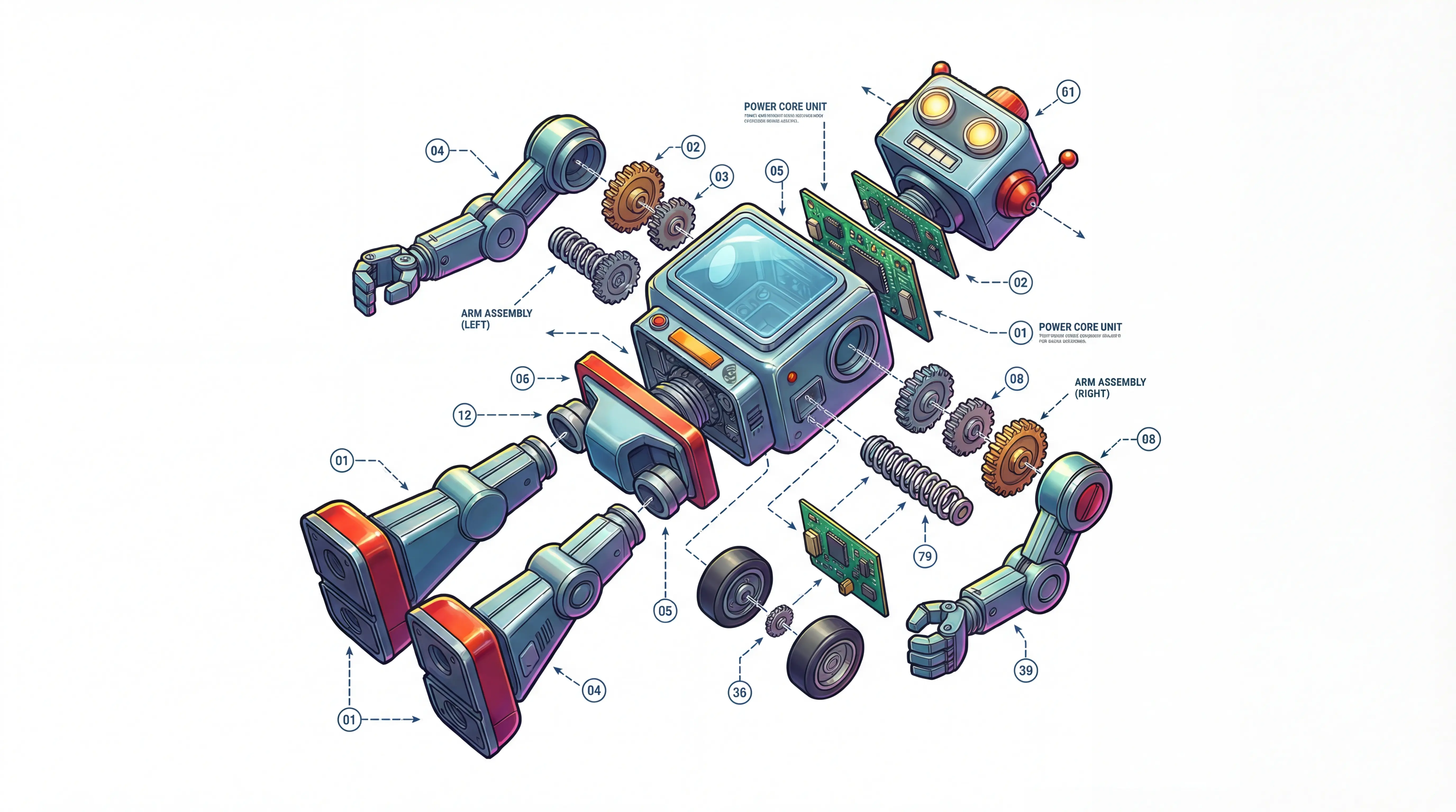 Knolling photography by Nano Banana Pro